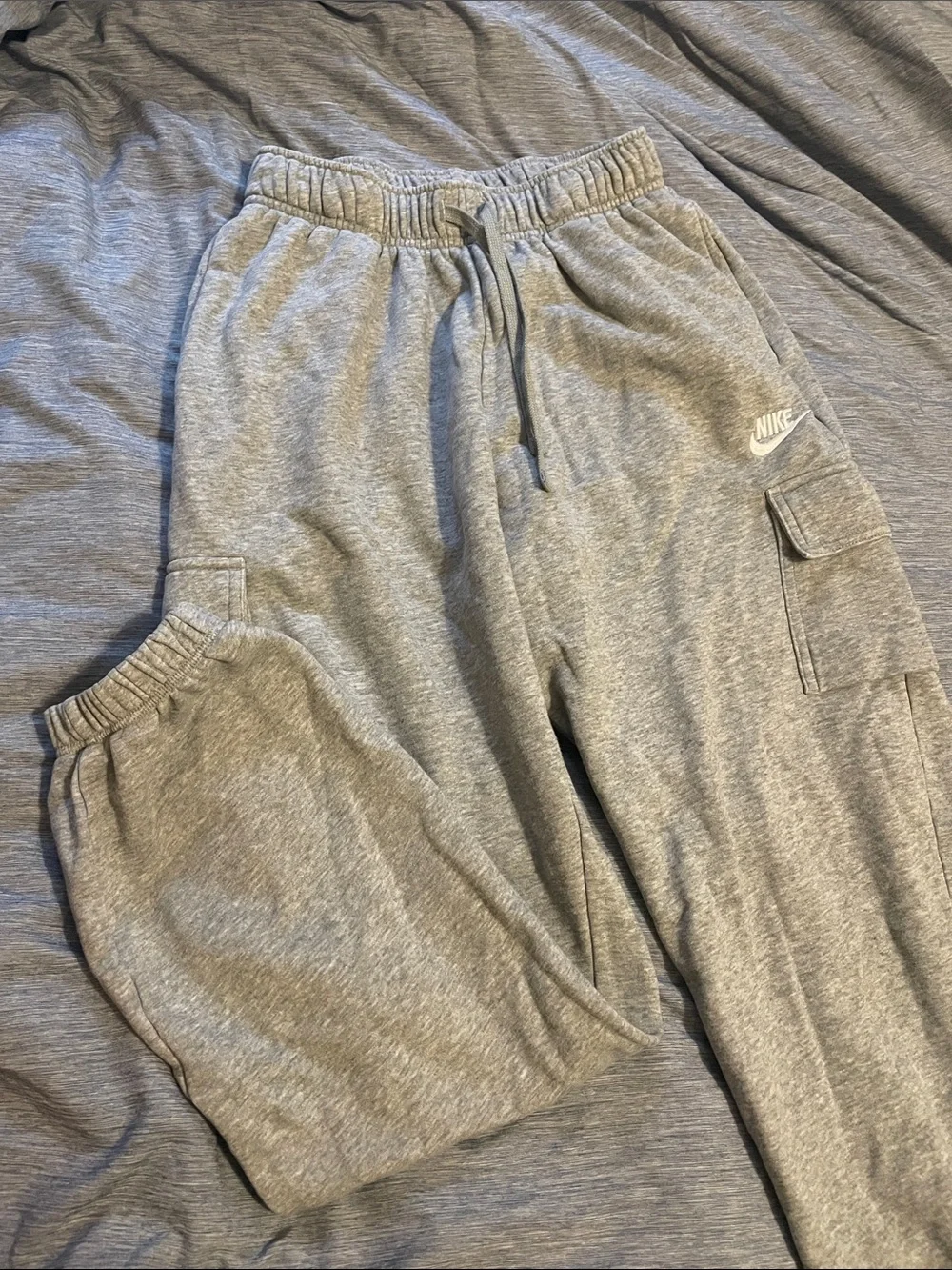 Nike Light Gray Cargo Sweats